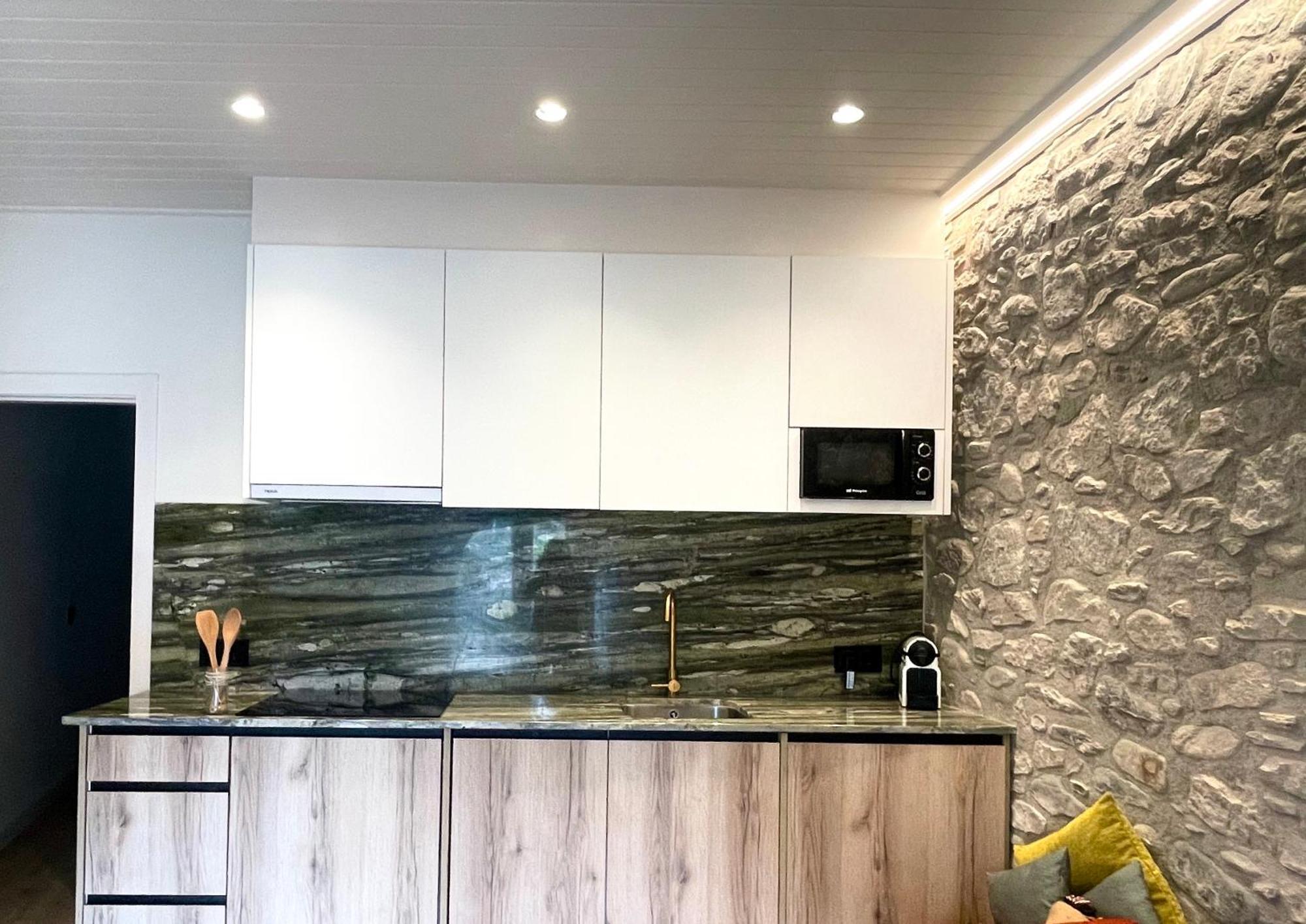 Apartamento Colgante Al Rio Con Vistas Al Puente Camprodon Luaran gambar