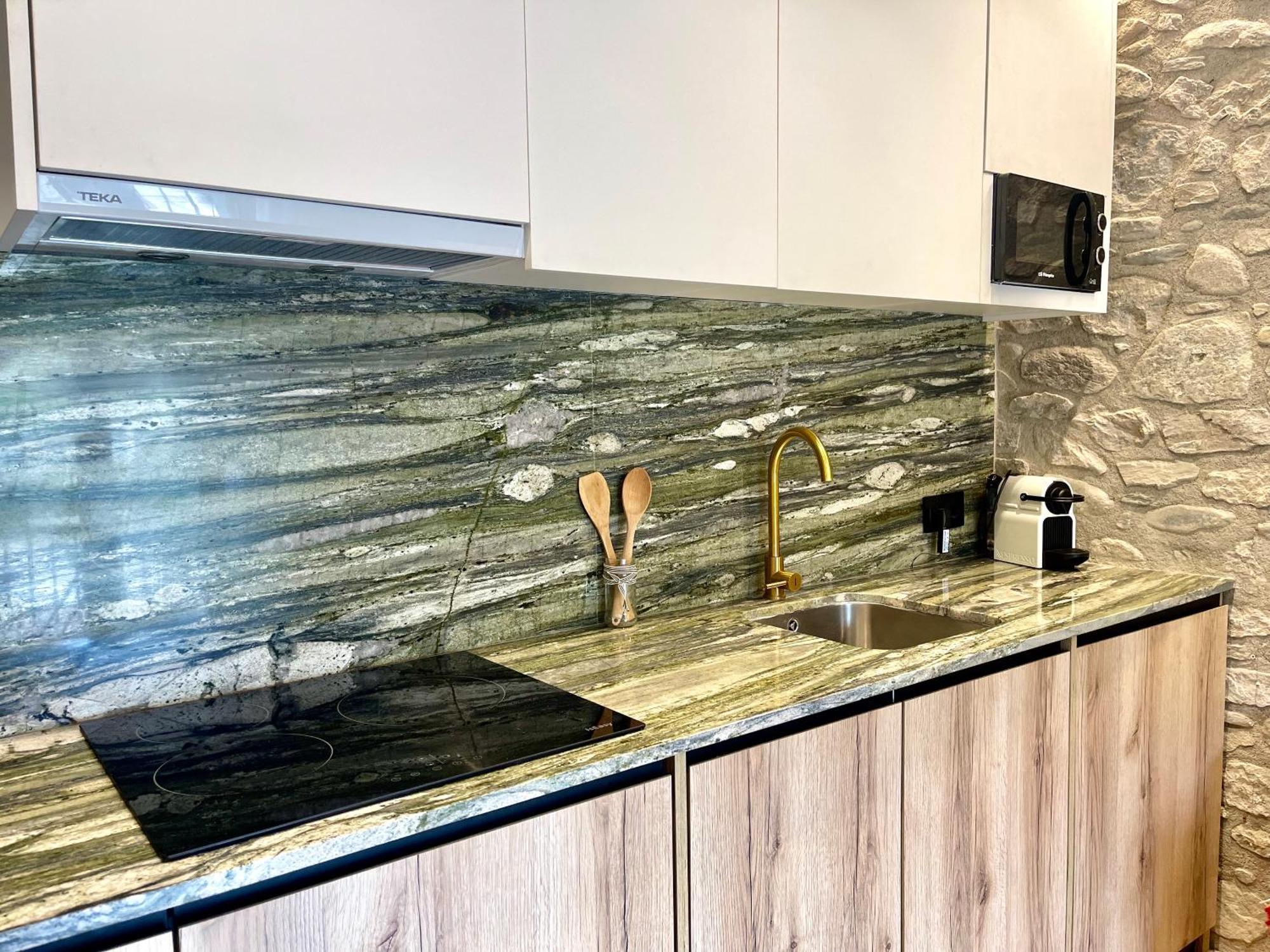 Apartamento Colgante Al Rio Con Vistas Al Puente Camprodon Luaran gambar